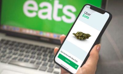 Uber Eats levert cannabis aan Brits Columbia
