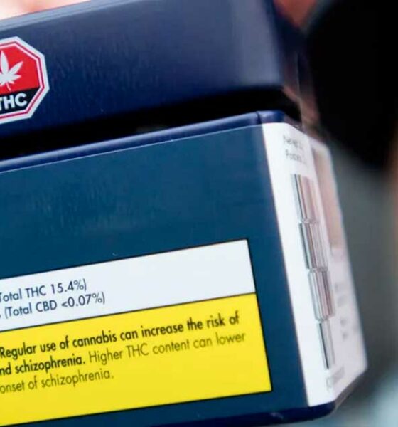 THC-etikettering in Canada