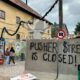 Afsluiting van Pusher Street in Christiania