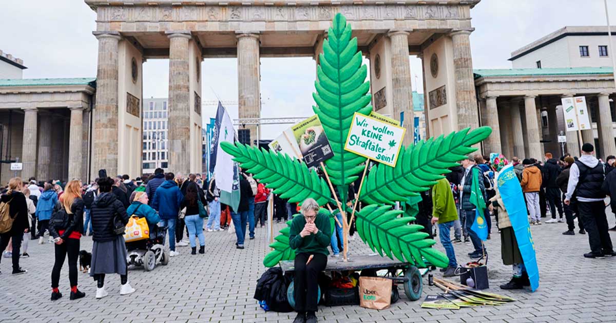 Stemming voor legalisering cannabis in Duitsland