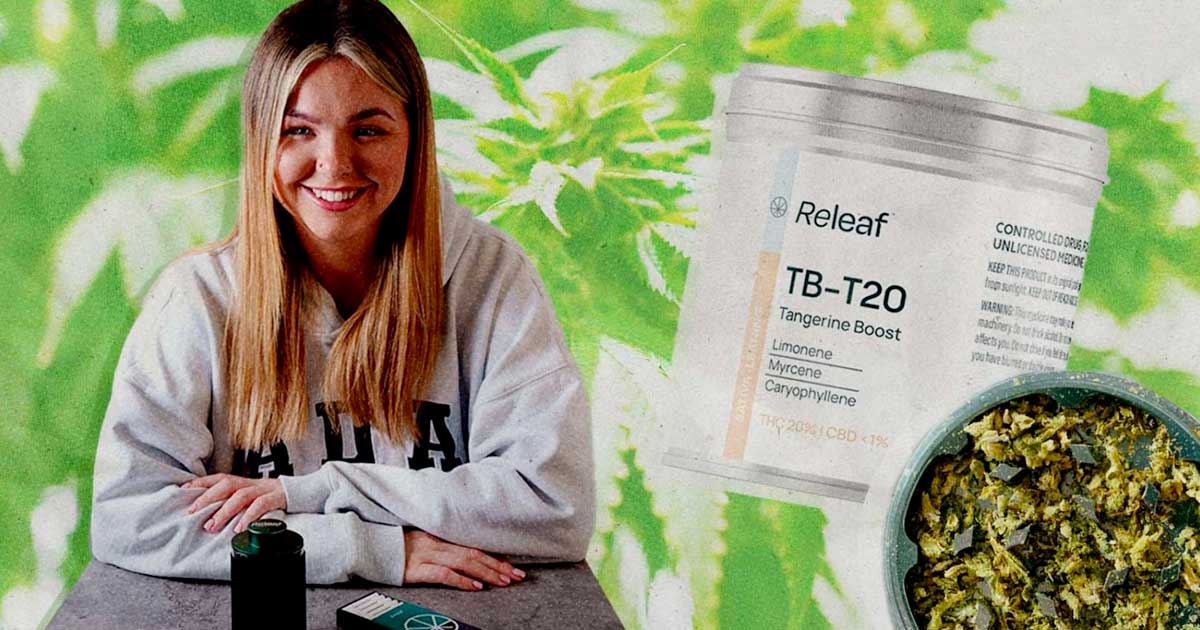 Releaf cannabis bloemen