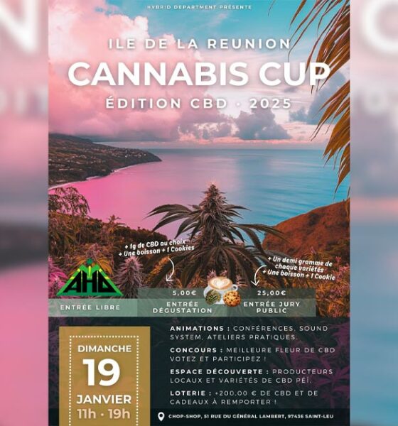 Cannabis Cup CBD op Réunion