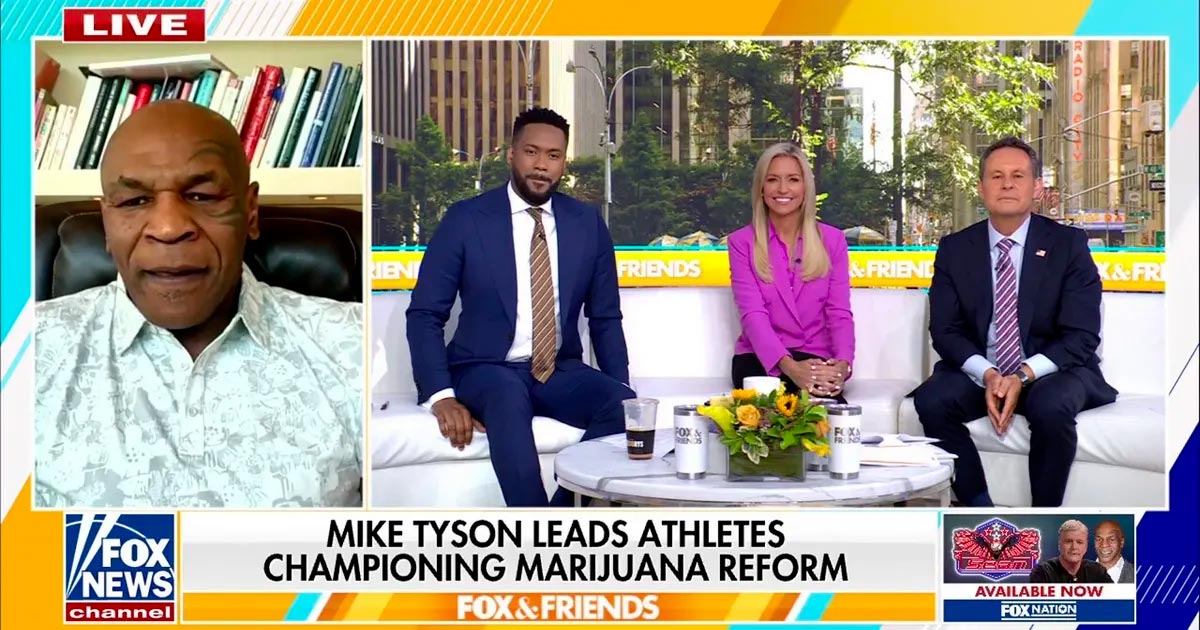 Tyson dringt er bij Trump op aan om cannabis te legaliseren