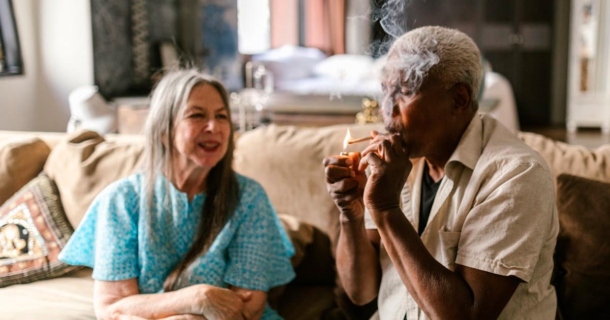 Senior cannabisgebruikers