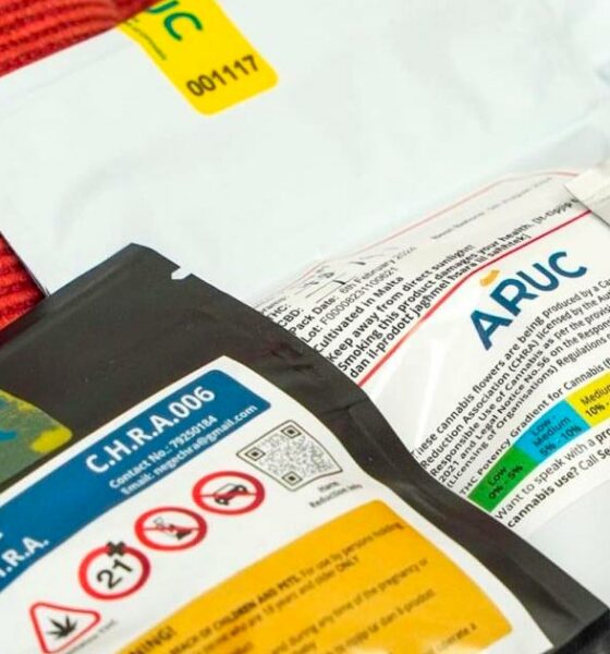 Voorraad cannabis in een Cannabis Club in Malta