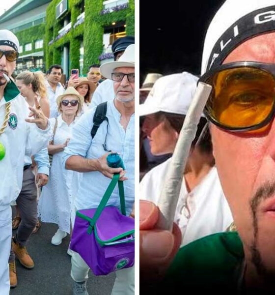 Ali G op Wimbledon