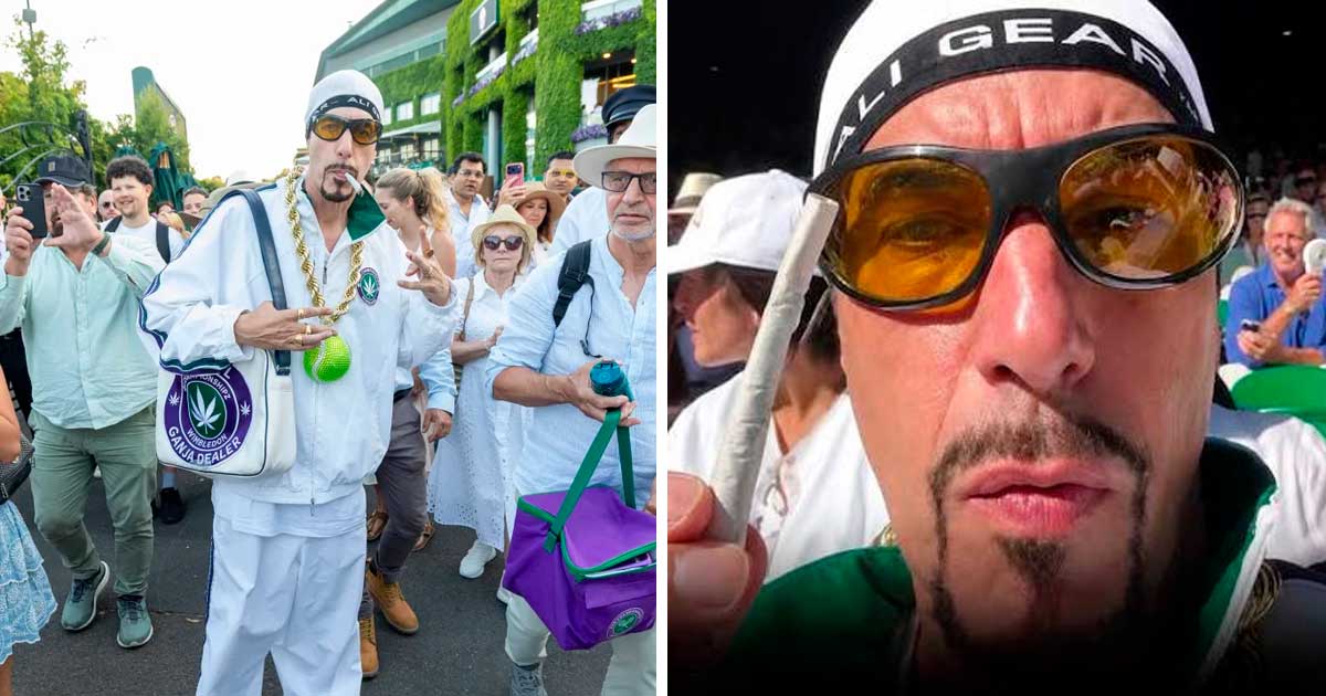 Ali G op Wimbledon