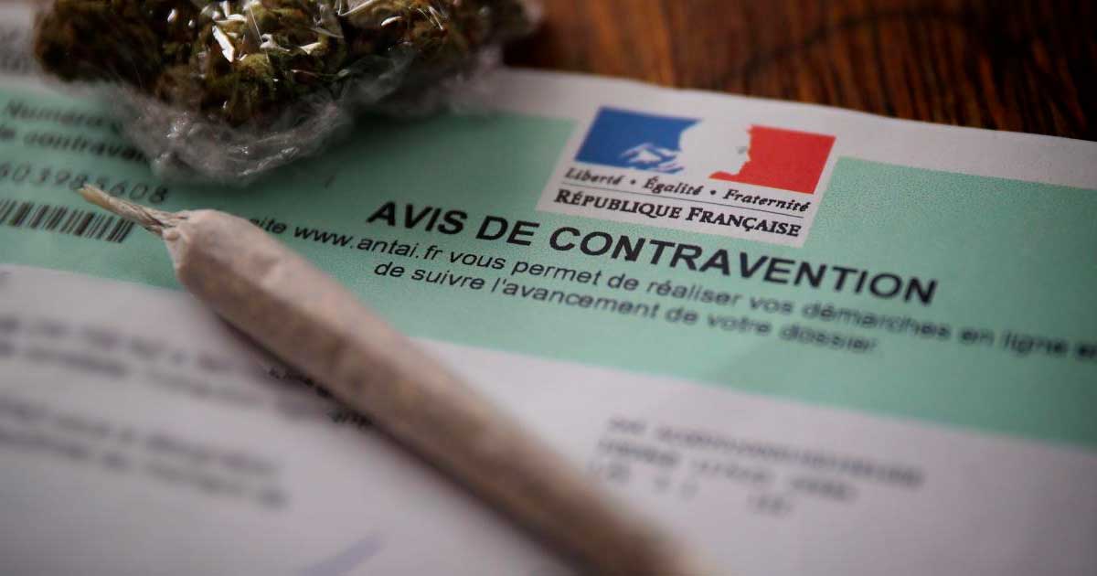 Boete voor cannabis: 500 euro
