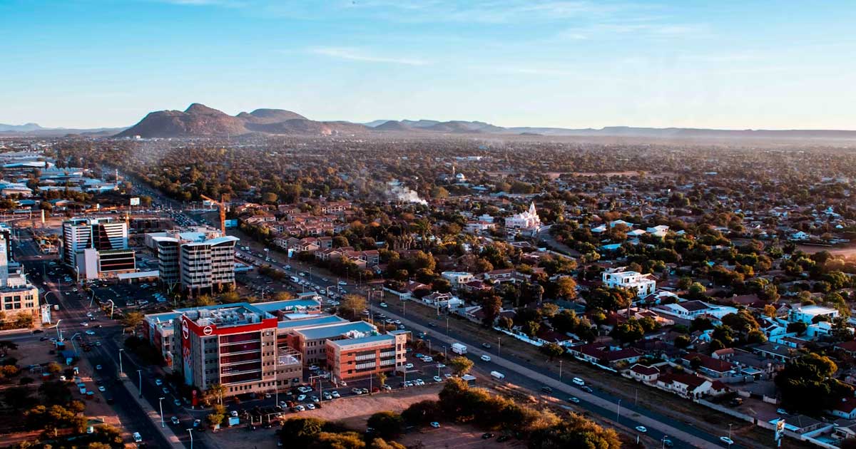 Hennepteelt in Botswana