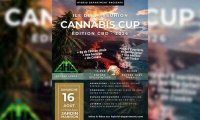 CBD Cannabis Cup op Réunion in augustus 2026