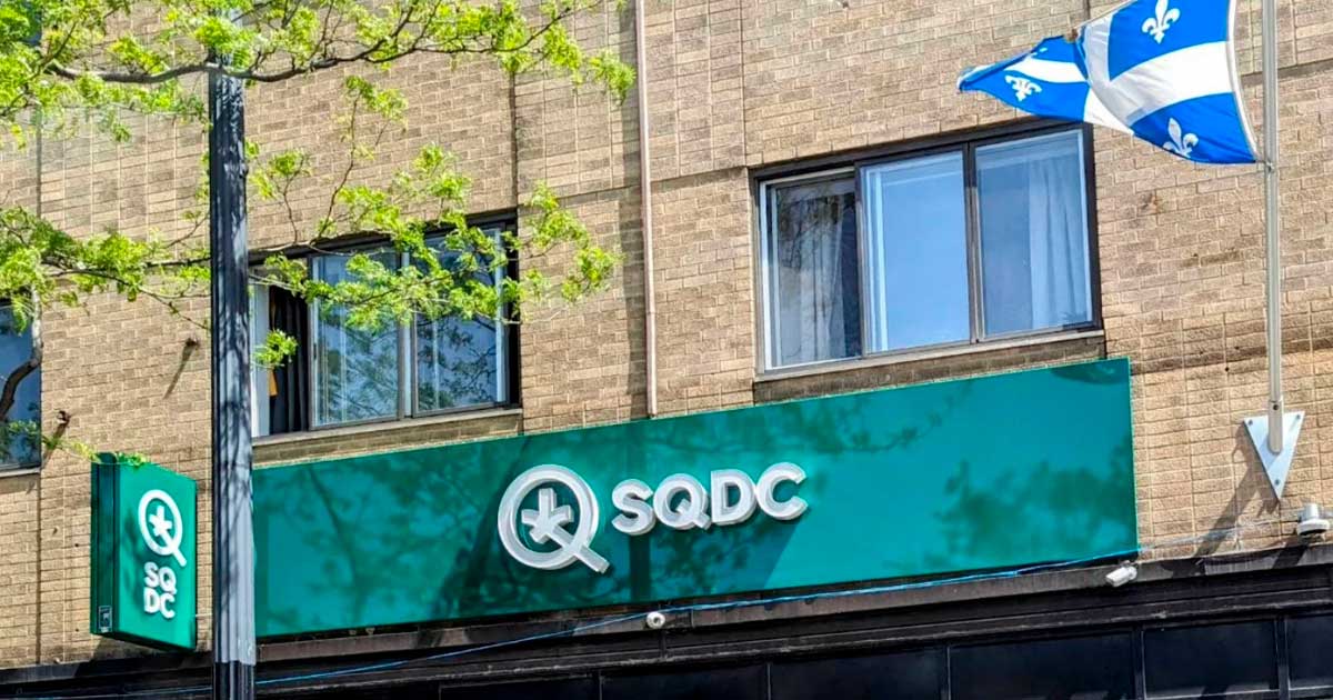 Cannabisverkoop bij de SQDC in 2025