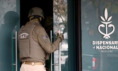 Inval in een cannabisapotheek in Chili